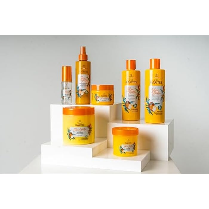 Karites Le Karite Hydrating Hair Serum (60ml) - Paraben Free - Enriched with Shea Butter Esters - Hydrates and Adds Shine - Image 3